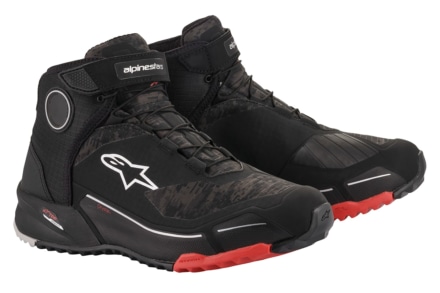 アルパインスターズ CR-X DRYSTAR RIDING SHOE ブラックカモレッド