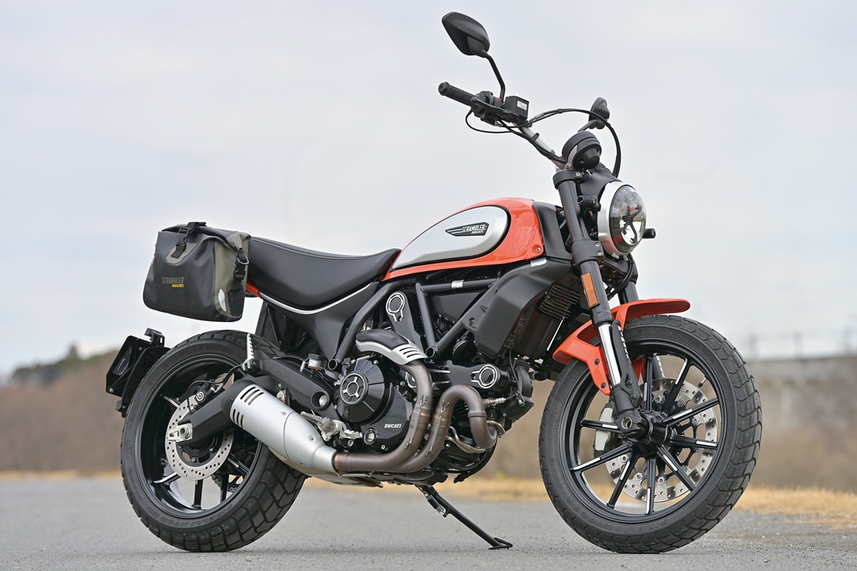 DUCATI SCRAMBLER ICON ：始まりのスクランブラーにしてベストバランス ...