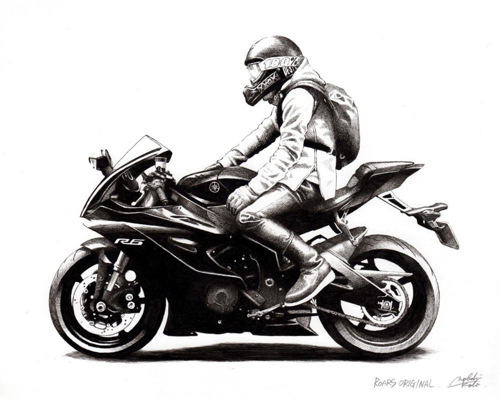 加藤ノブキ氏らによるイラスト展が3月18日より開催 テーマは バイクのある日常 バイクニュース タンデムスタイル