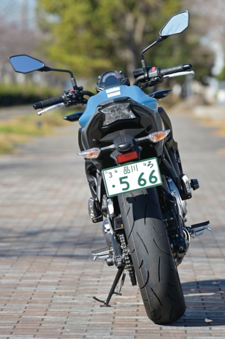 KAWASAKI Z650 リヤビュー