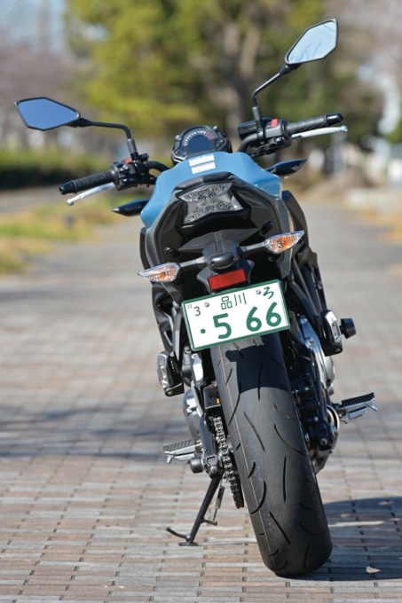 KAWASAKI Z650 リヤビュー