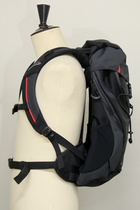 KUSHITANI K-3587 BACK PACK サイドビュー