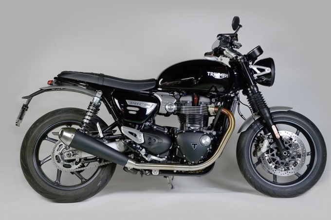 NITRON TRIUMPH SPEED TWIN ('19-)用 ローダウンリアショックアブソーバー 装着車