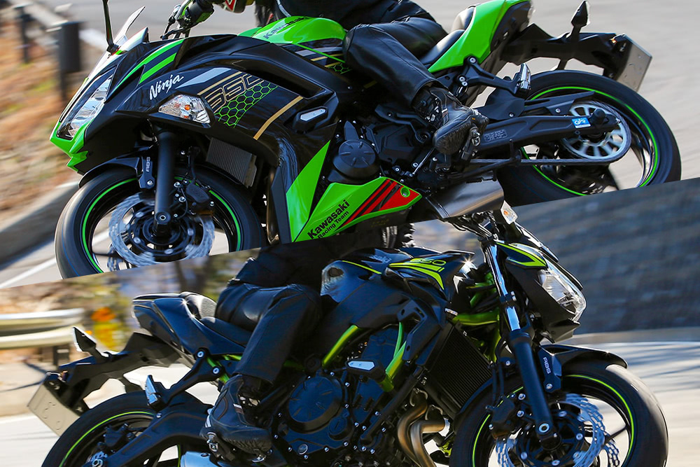 KAWASAKI Ninja650 ＆ Z650 ：高水準化されたカワサキのミドルクラス