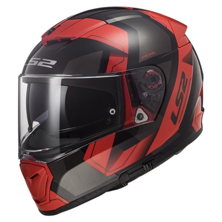 LS2 HELMETS BREAKER ブラックレッド