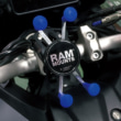 RAM MOUNTS（ラムマウント） カラーキャップ ブルー装着