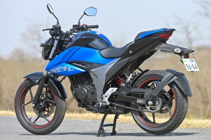 SUZUKI GIXXER150（2020年モデル）左7:3イメージ