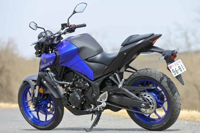 YAMAHA MT-25（2020年モデル）左7:3ビュー