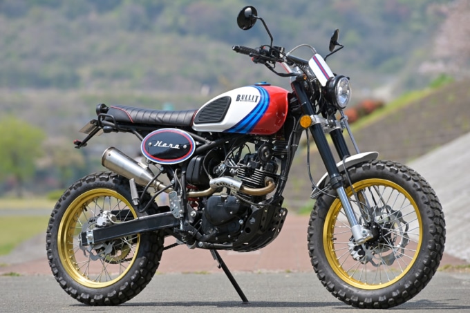 BULLIT HERO125（ブリット ヒーロー125）の7:3ビュー