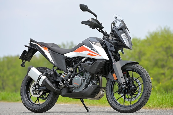 KTM 390ADVENTURE（2020年モデル）7:3ビュー