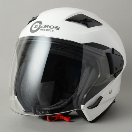 ROM ZEROS（ゼロス）ヘルメット・グラスホワイト