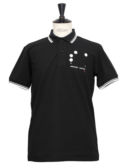 SHINICHIRO ARAKAWA Dot Polo ブラック