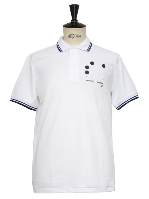 SHINICHIRO ARAKAWA Dot Polo ホワイト