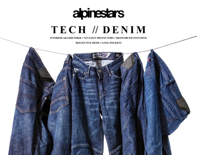 アルパインスターズ TECH DENIM