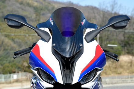 マジカルレーシング BMW S1000RR用 カーボントリムスクリーン