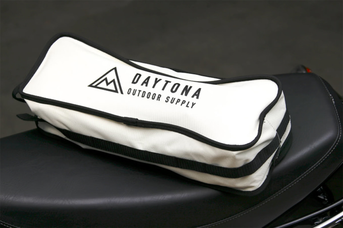 DAYTONA OUTDOOR SUPPLY ミドルバックアウトドアチェア 収納時