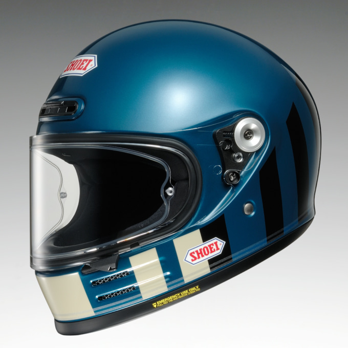 SHOEI Glamster RESURRECTION（リザレクション）ブルー×ブラック(TC-2)