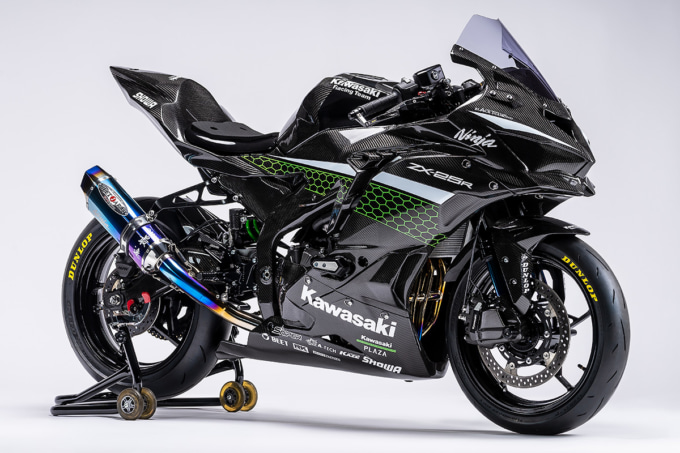 zx25r 純正加工マフラー　フルエキ スリップオン