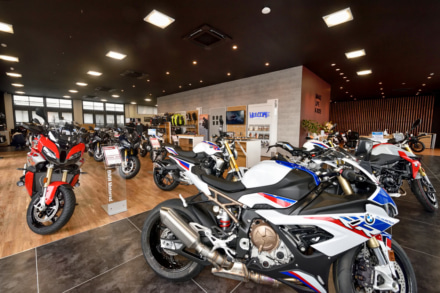 Motorrad岐阜 車両展示エリア