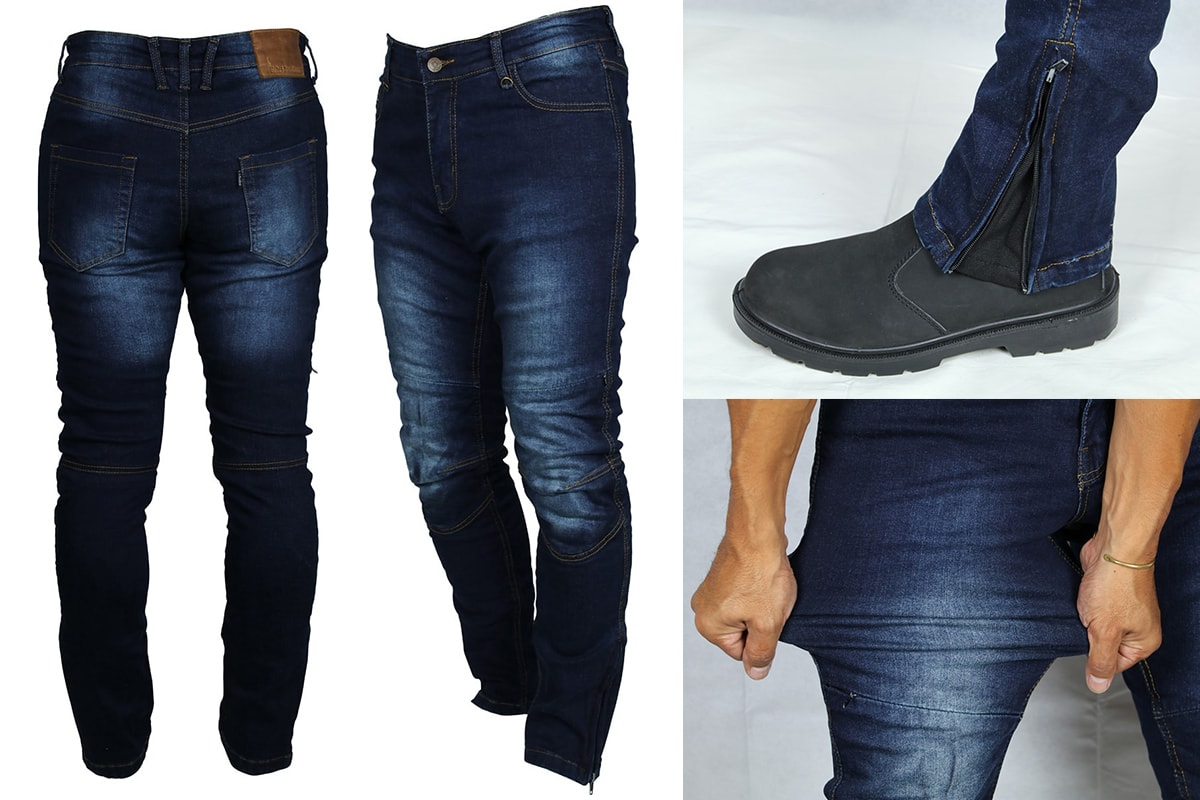 ストレスフリーで安全性もバッチリなライディングジーンズ RIDEZ