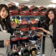 アライヘルメットの製造現場