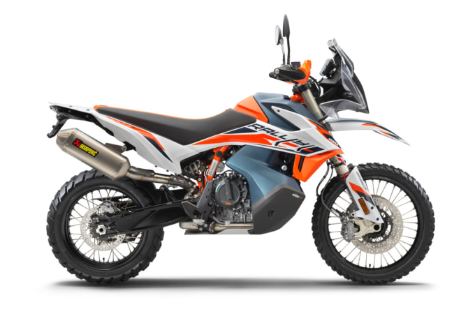 KTM 890 ADVENTURE R RALLY サイドビュー