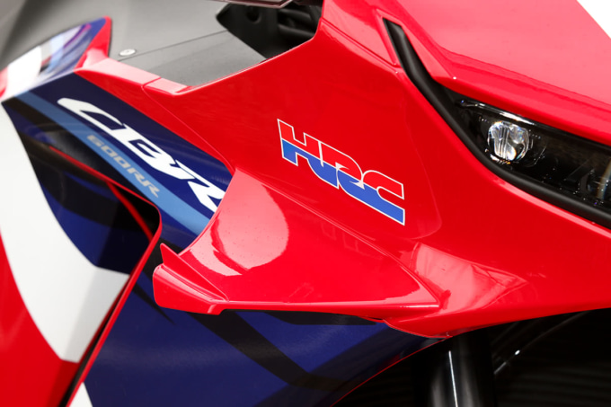 2021年モデルHONDA CBR600RR（2BL-PC40）フロントカウルのウイング