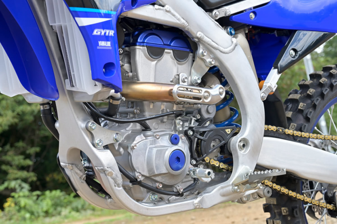 2021年モデル YAMAHA YZ250Fのエンジン