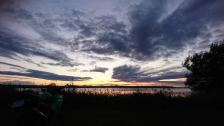 クッチャロ湖夕景