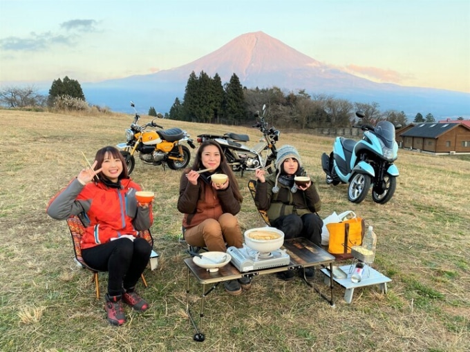 大人のバイク時間 MOTORISE ゆるキャン△コラボ企画 ゆるキャン△体感ツーリング