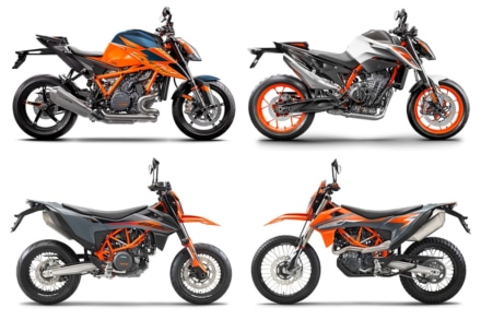 KTM 2021年のNEWモデルが4機種、発売時期を発表！