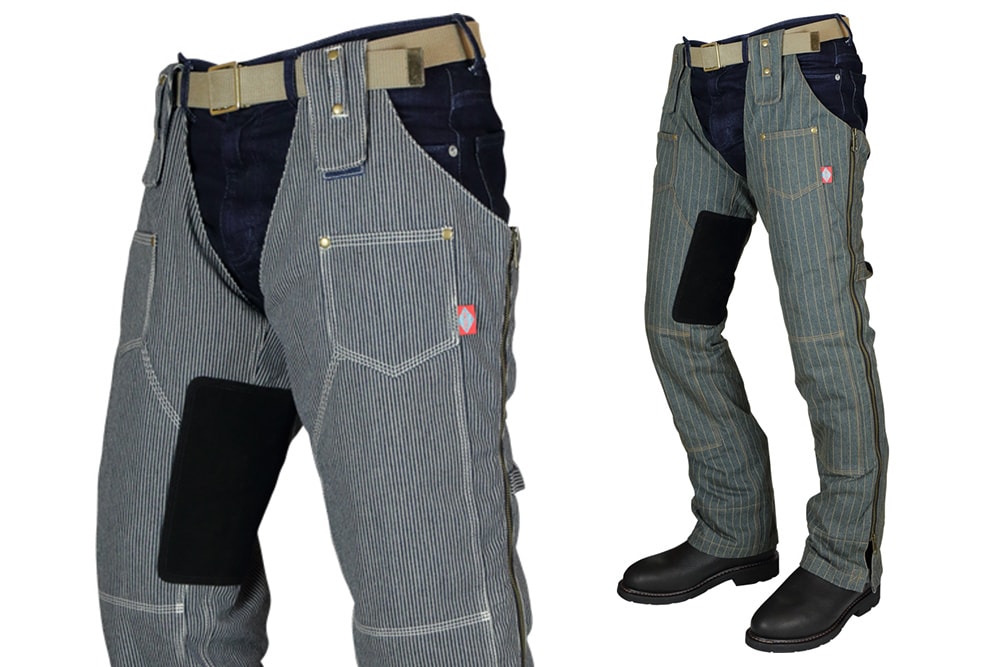 寒い冬に手放せなくなる!? ワークパンツがベースのチャップス