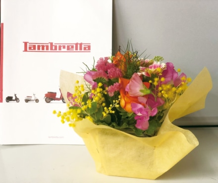 【Lambretta】モータリスト合同会社発足記念キャンペーン（フラワーアレンジメント）