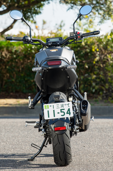 BENELLI LEONCINO250（ベネリ レオンチーノ250）リヤビュー