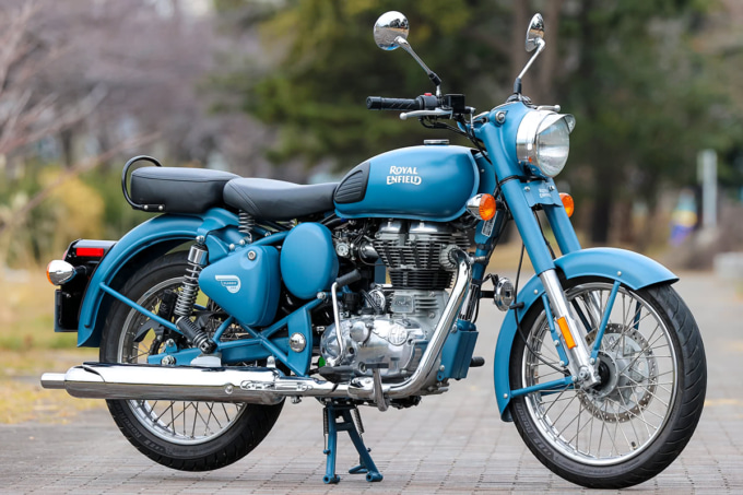 ROYAL ENFIELD Classic 500 7:3ビュー