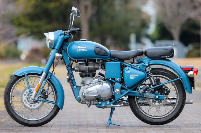 ROYAL ENFIELD Classic 500 左サイドビュー