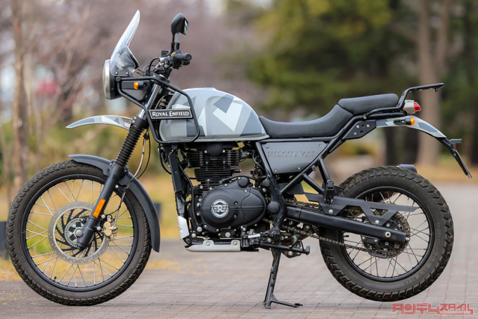 ROYAL ENFIELD HIMALAYAN 左サイドビュー