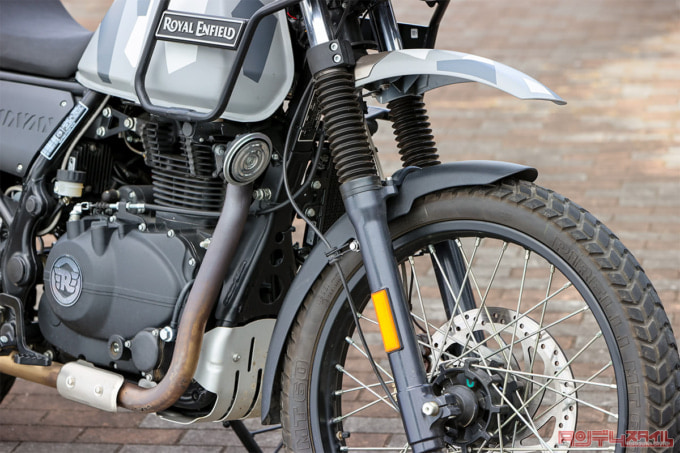 ROYAL ENFIELD HIMALAYAN ダブルフロントフェンダー