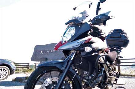 逆光のV-Strom650