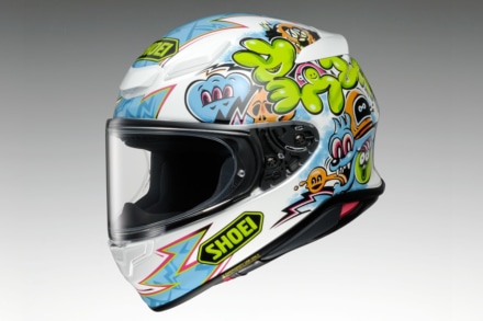 SHOEI Z-8に奇抜でかわいいポップなグラフィックモデル“MURAL”が登場！