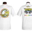 シンイチロウアラカワと「74 DAIJIRO デルタエンタープライズ」とのコラボレーションTシャツ“74 RAINBOW T-SHIRTS”