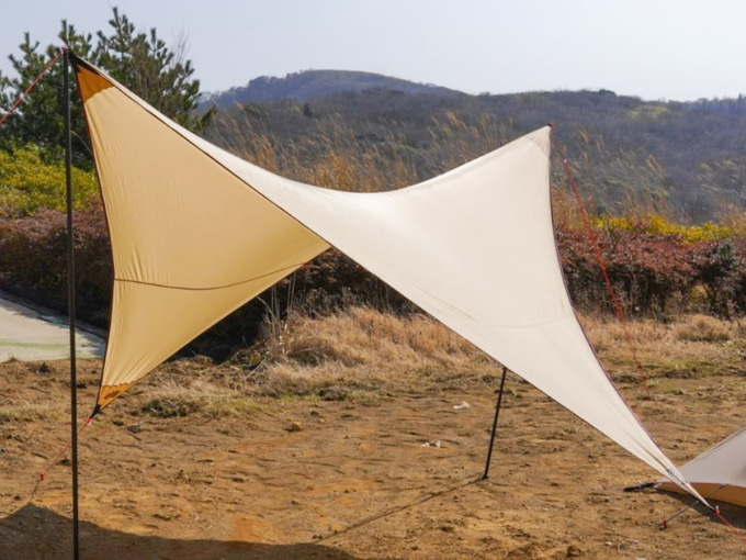 MOSS TENTS ×バイカーズパラダイス コラボモデル PARAWING 12ft.タープ