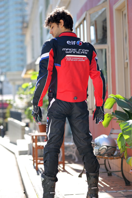 elf EVOLUZIONE MESH JACKET 着用イメージ