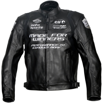 elf SPORT LEATHER JACKET ブラック