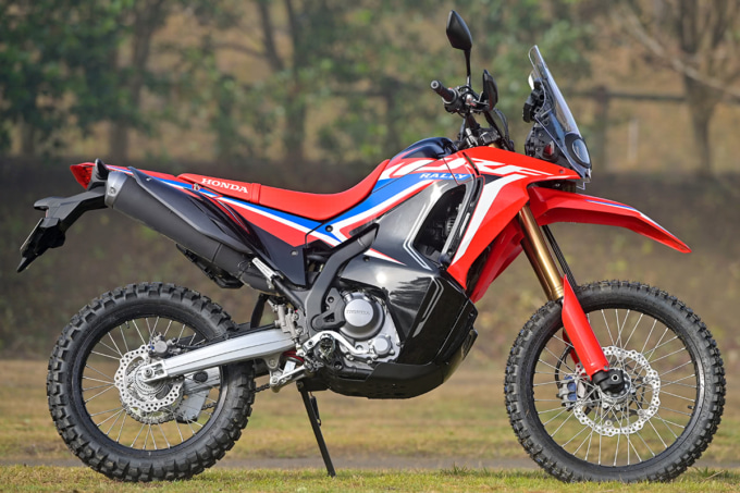 HONDA CRF250RALLY（2BK-MD47／2021年モデル）右サイドビュー