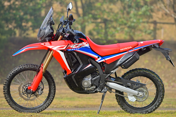 HONDA CRF250RALLY（2BK-MD47／2021年モデル）左サイドビュー