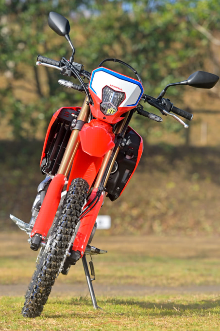 HONDA CRF250L （2BK-MD47／2021年モデル）フロントビュー