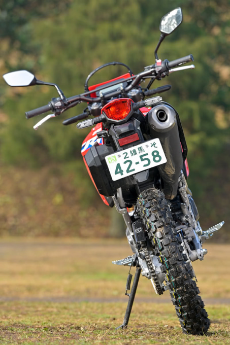 HONDA CRF250L （2BK-MD47／2021年モデル）リヤビュー