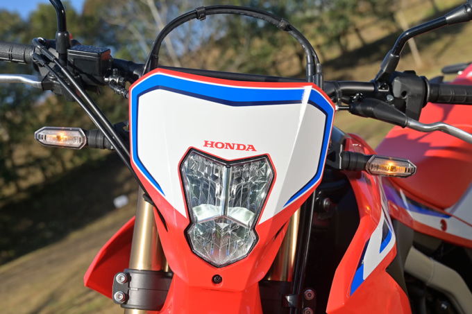 HONDA CRF250L （2BK-MD47／2021年モデル）ヘッドライト