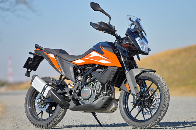 KTM 250ADVENTURE（2021年モデル）7:3ビュー